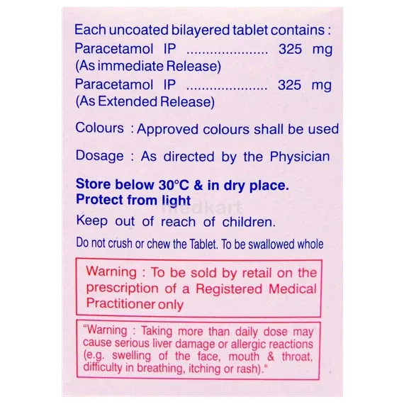 lanol er 650mg tablet 10's